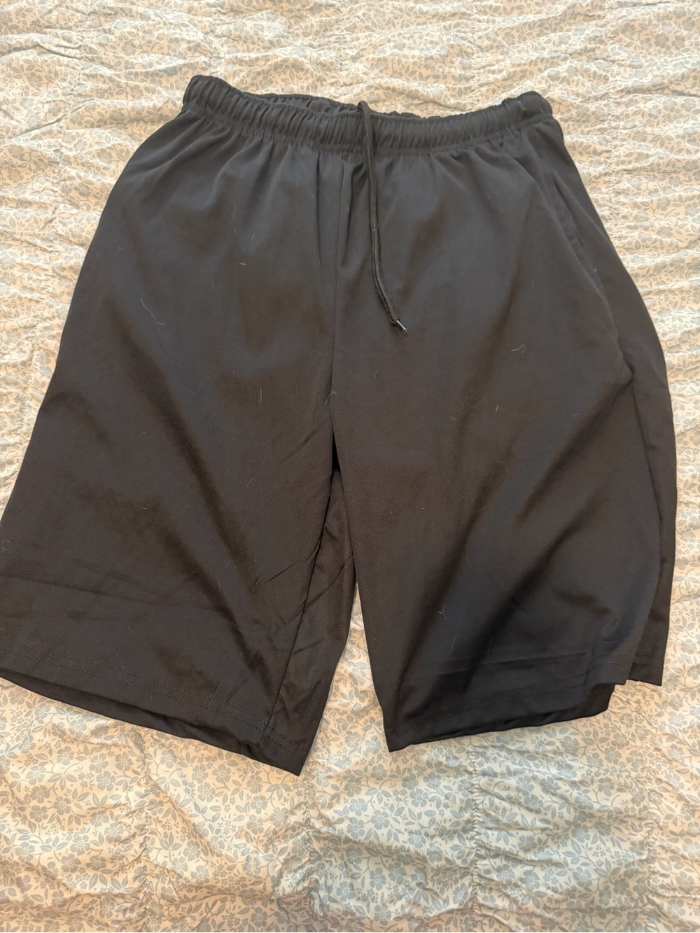 Zone Pro Black Men's Athletic Drawstring Shorts